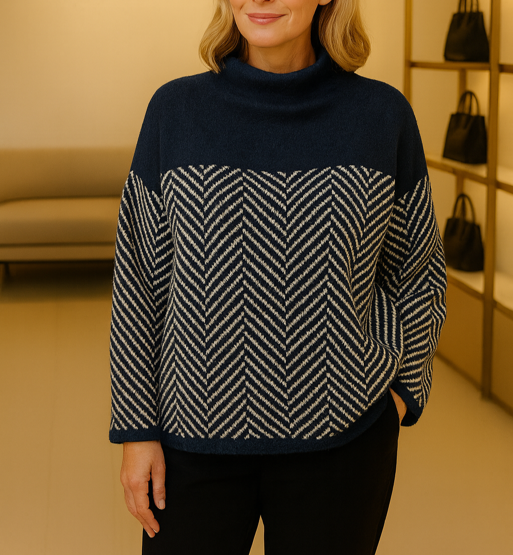 Clarisse - Rollkragenpullover aus Baumwolle