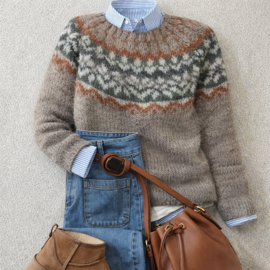 Ashley™ | Strickpullover im nordischen Stil