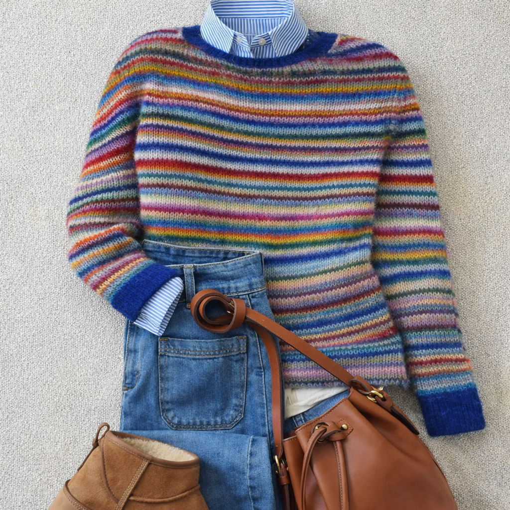 Megan™ | Strickpullover im nordischen Stil