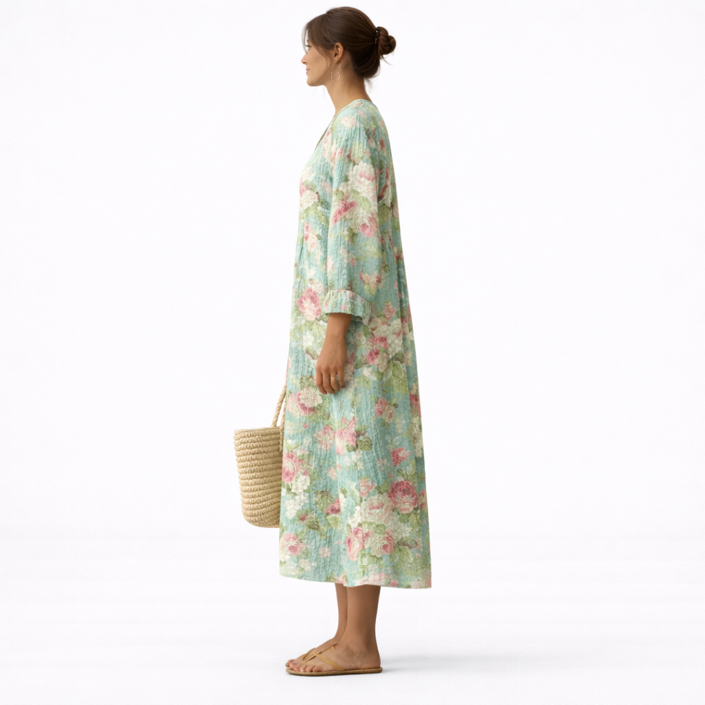 Vilma™ | Zartes florales Kleid