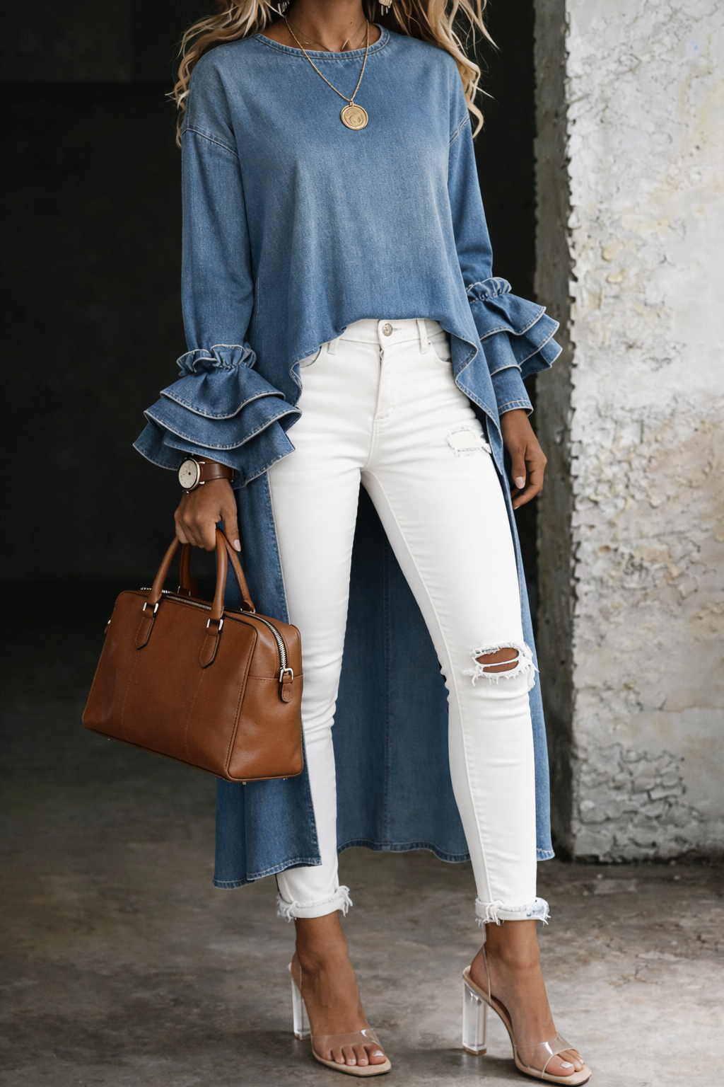 Ashley | Freizeithemd Top