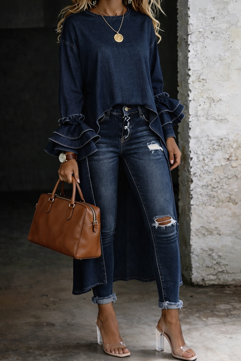 Ashley | Freizeithemd Top