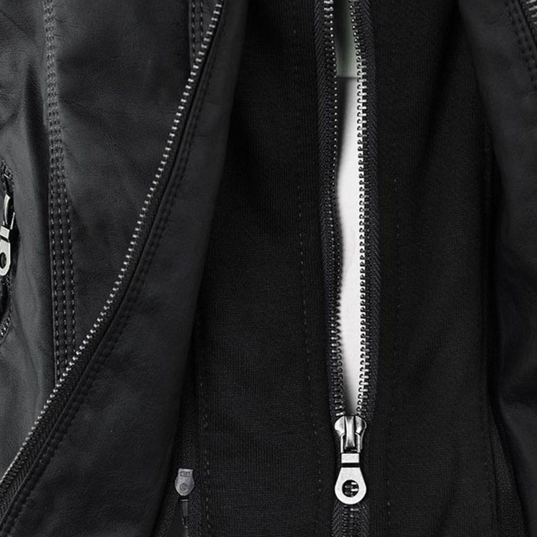 Flavia | Strapazierfähige und elegante Lederjacke