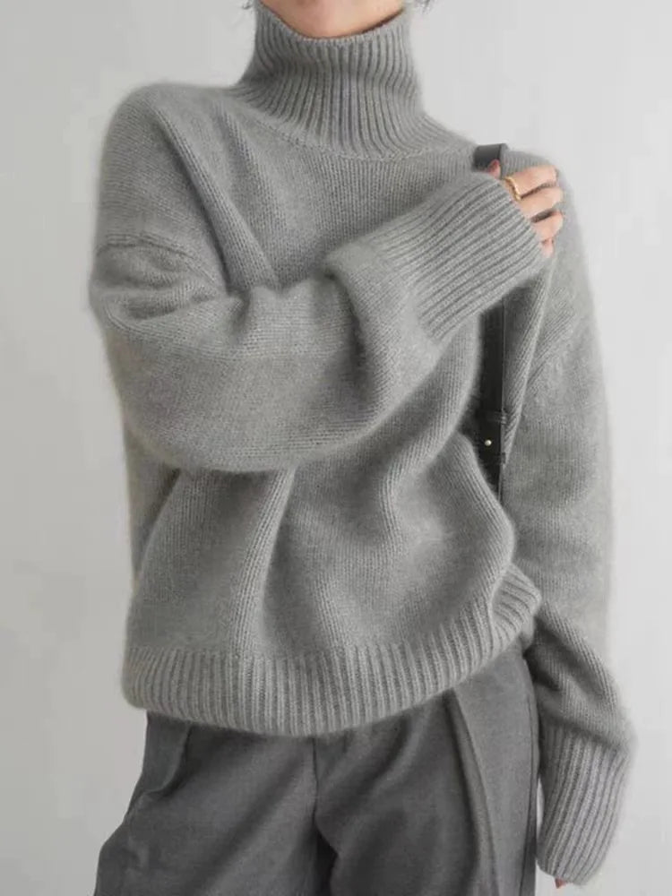 Selene - Luxuriöser Rollkragenpullover