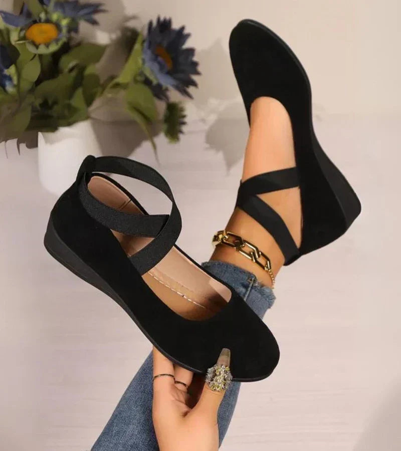 Phyllis | Geschlossene Schuhe mit Keilabsatz