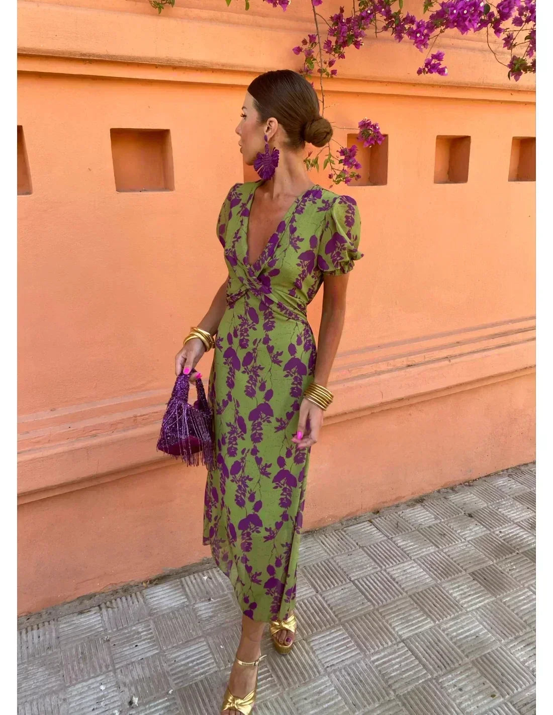 Lieke™ | Buntes Sommer Print Kleid