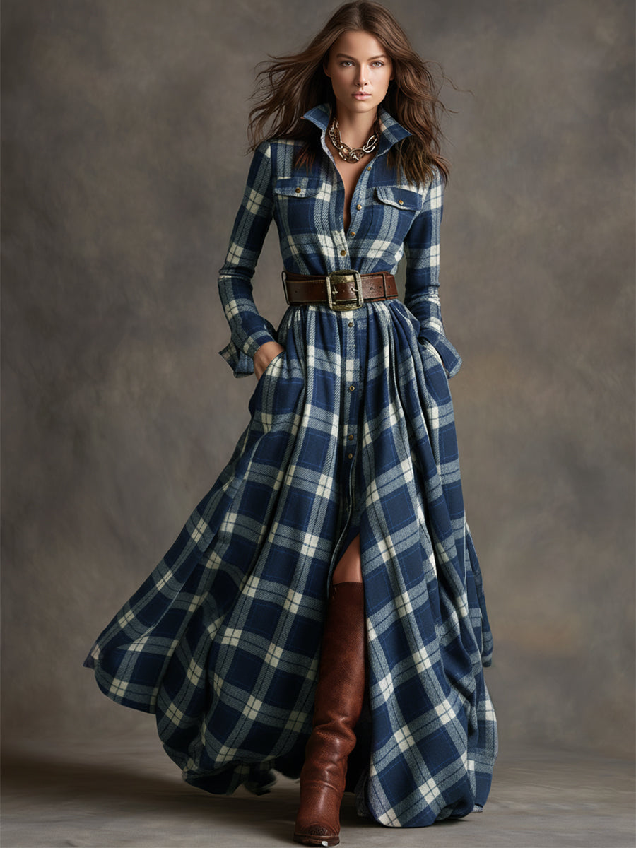 HENRIETTA | ZEITLOSES HEMDBLUSENKLEID