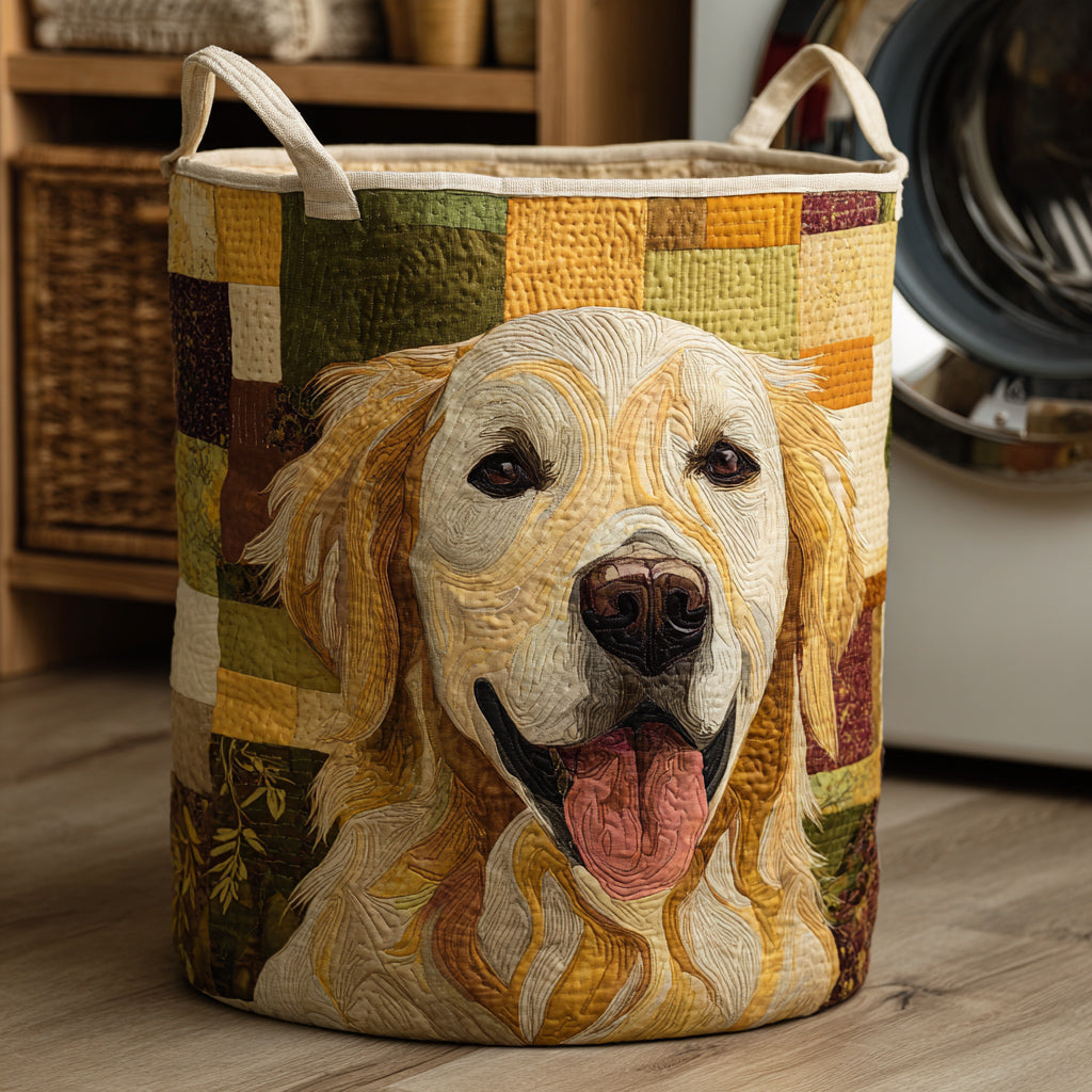 SUNNY | HAPPY GOLDEN RETRIEVER WÄSCHEKORB