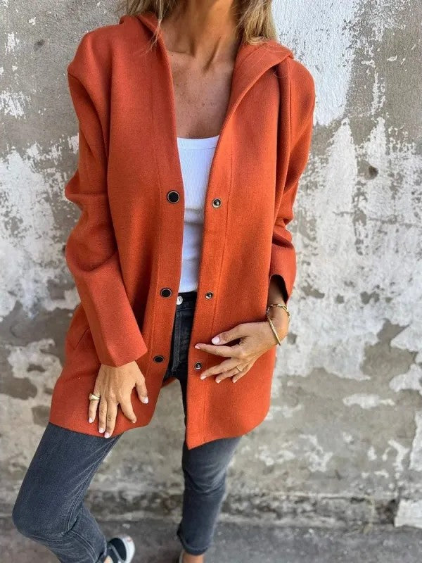 Hélène | Baumwolljacke mit Kapuze