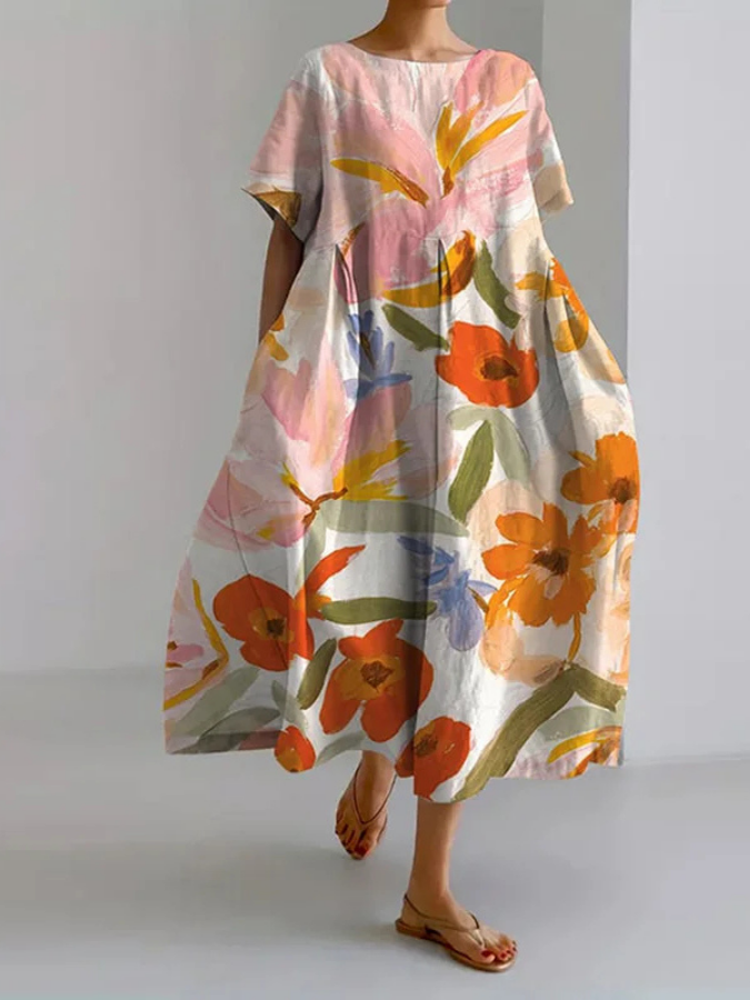 Valeno Sommerkleid mit Blumenmuster