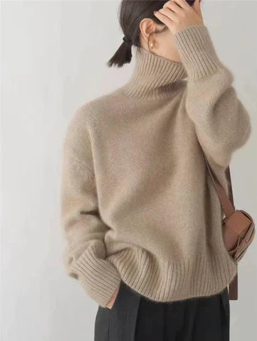 Selene - Luxuriöser Rollkragenpullover