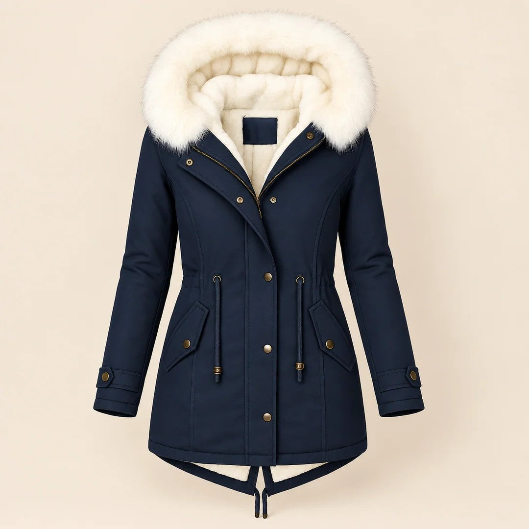 Albane | Eleganter langer Winterparka