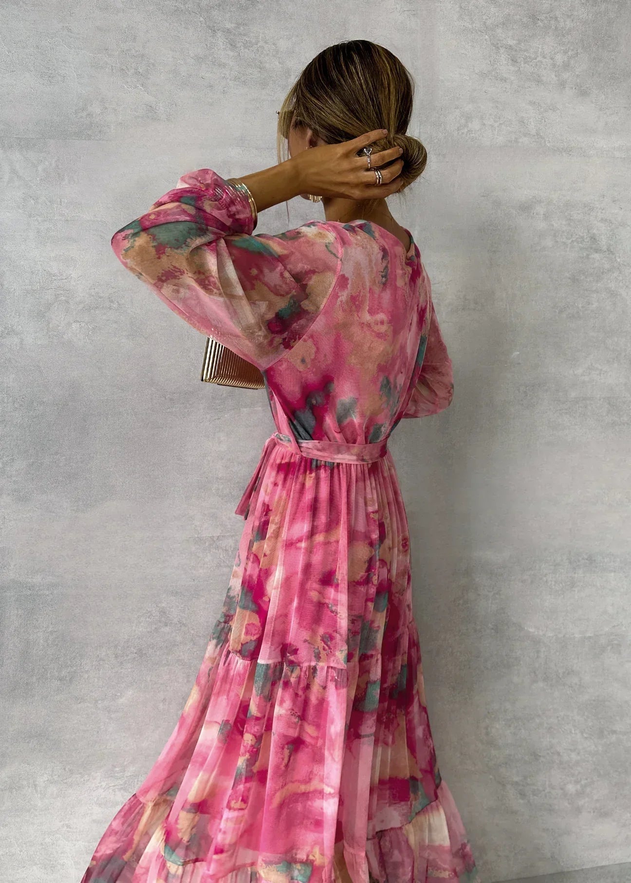 Hazel™ | Wickelkleid mit Blumendruck