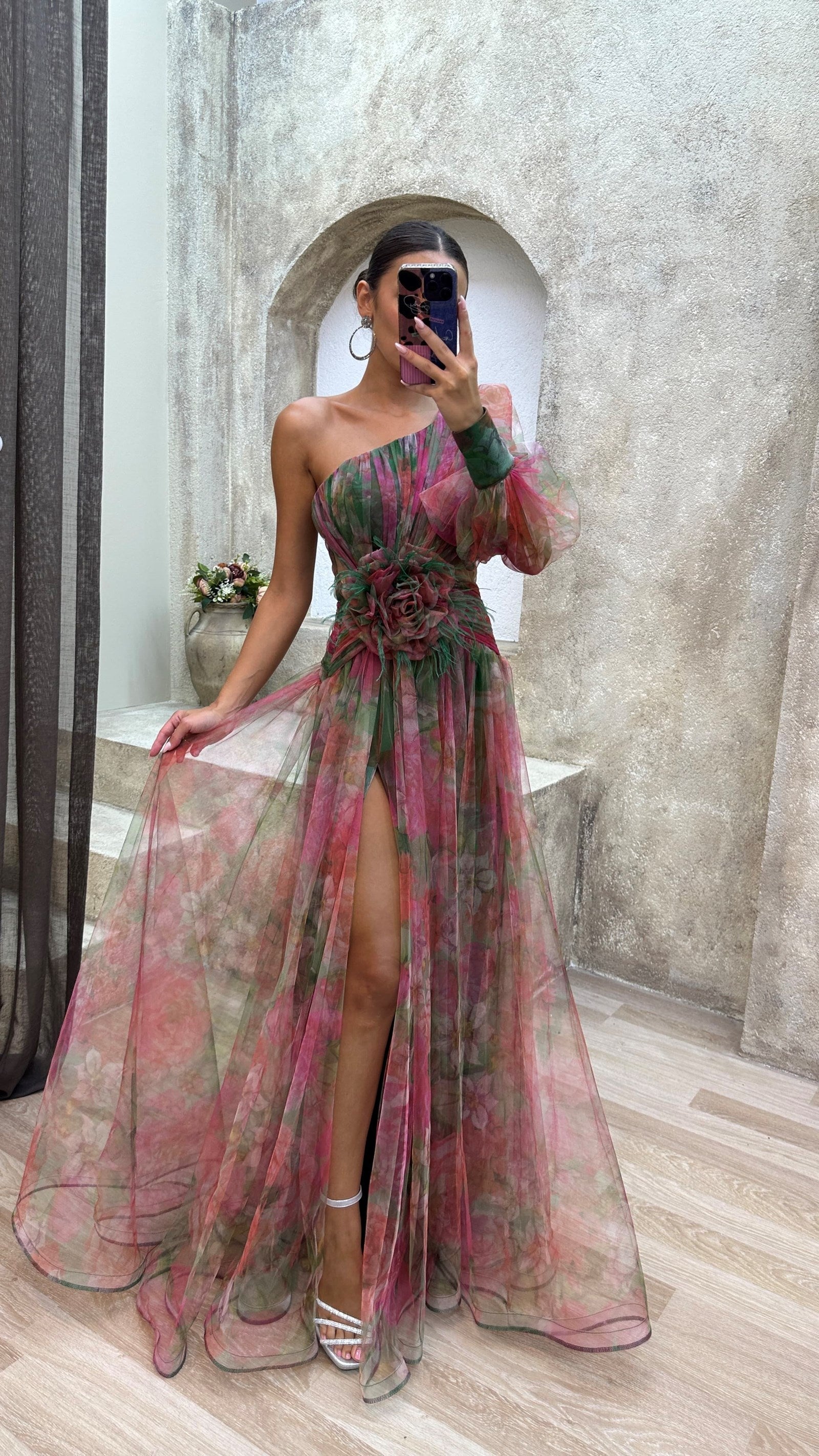 Das Sparkle | Floral Elegance Kleid