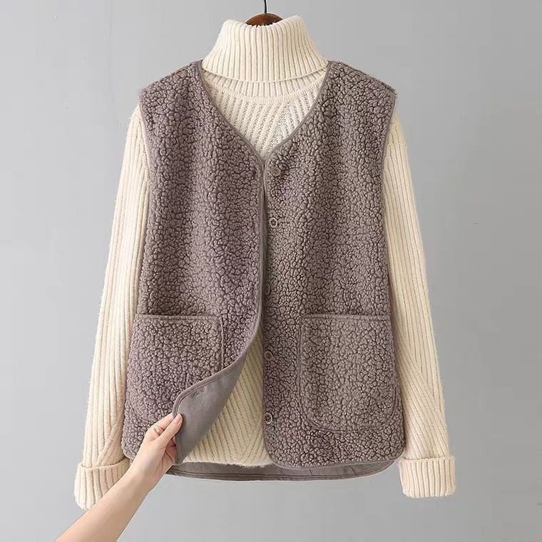 Gae™ Weicher ärmelloser Cardigan