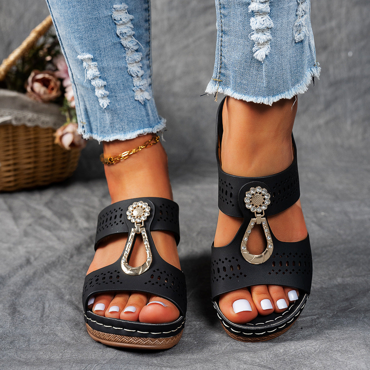 Isabella™ | Orthopädische Komfortsandalen mit hohem Absatz