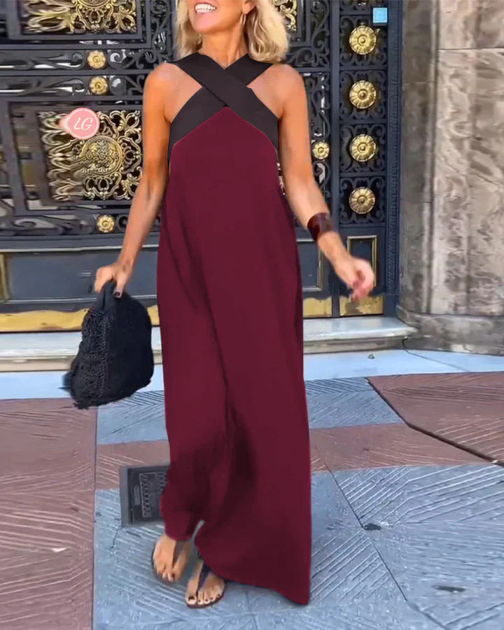 Delphine | Kleid mit überkreuztem Schnitt