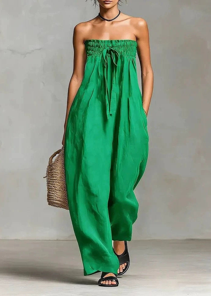 Nina | Eleganter trägerloser Overall