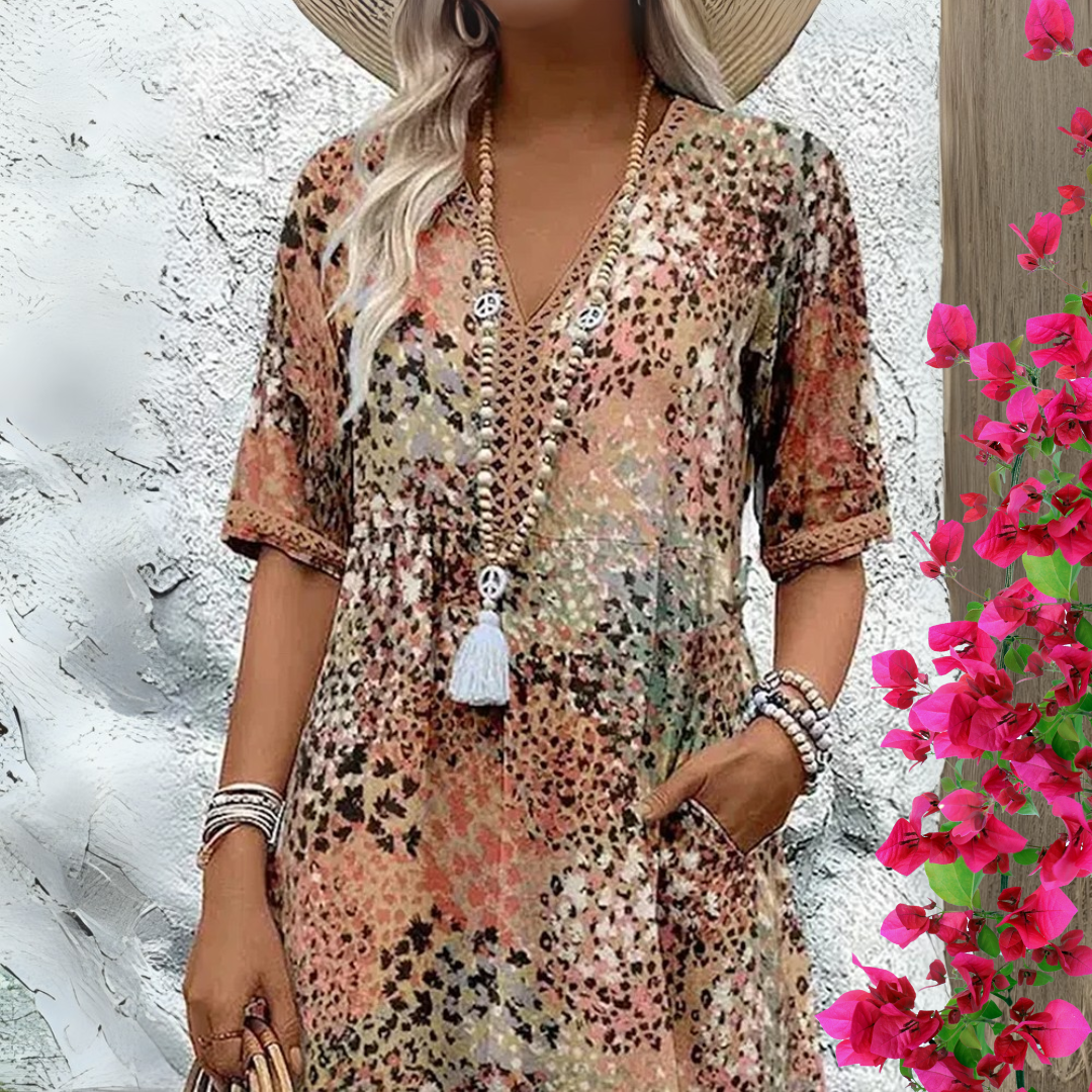 Zara™ | Boho-inspiriertes, schmeichelndes Kleid