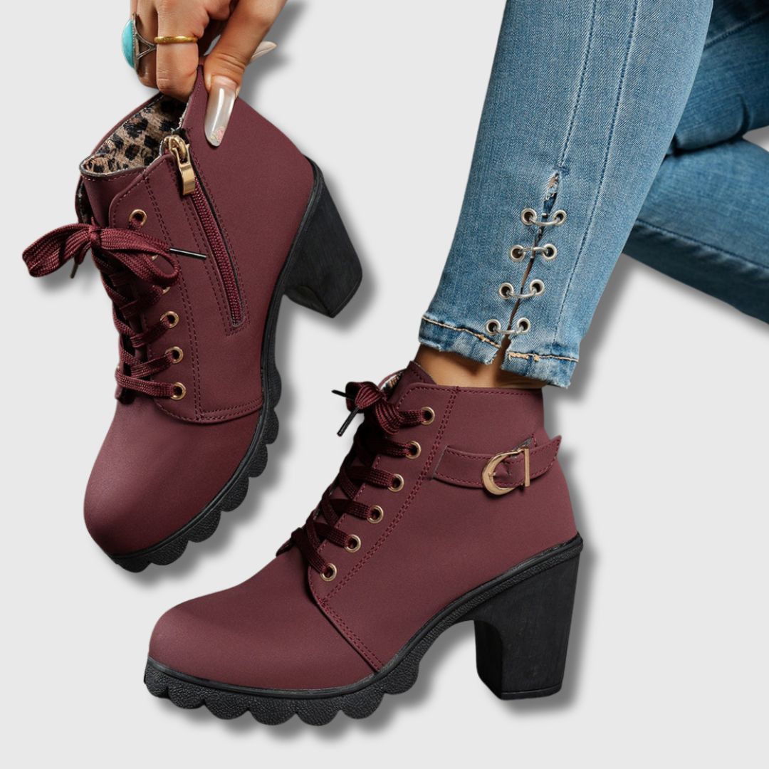 Melina – Casual Stiefeletten mit Absatz