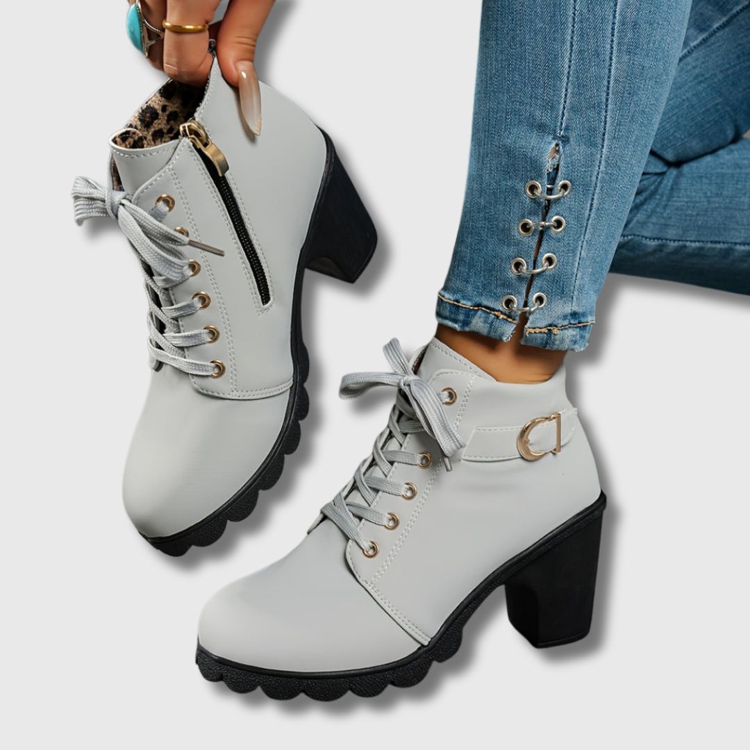 Melina – Casual Stiefeletten mit Absatz