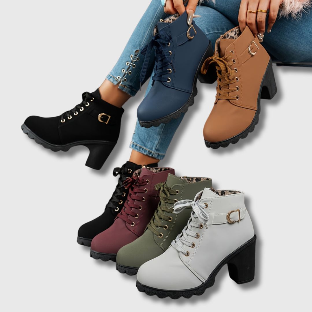 Melina – Casual Stiefeletten mit Absatz