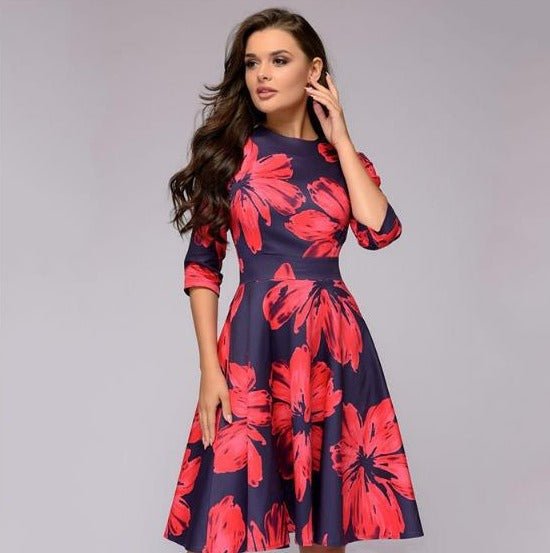 SIBYLLE I FLORALES KLEID