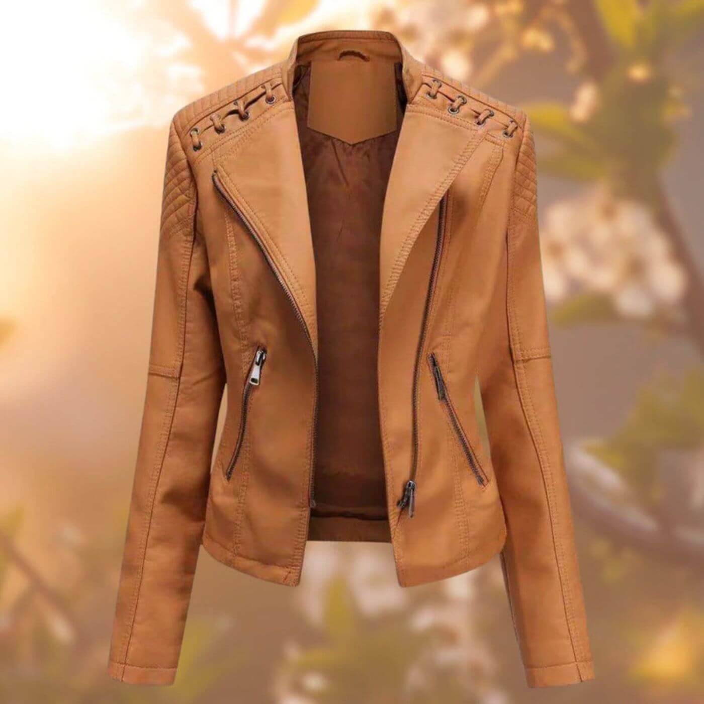 Ronja™ – Stilvolle Premium-Lederjacke