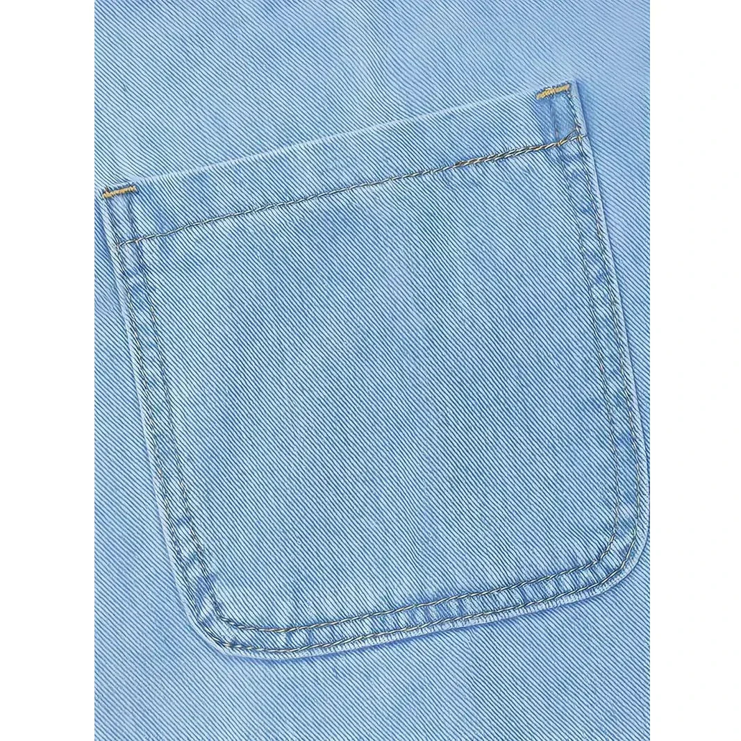 Saylor | Entspanntes Kleid im Denim-Look