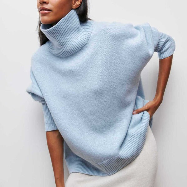 Romy™ | Trendige Oversized Rollkragenpullover für kalte Tage