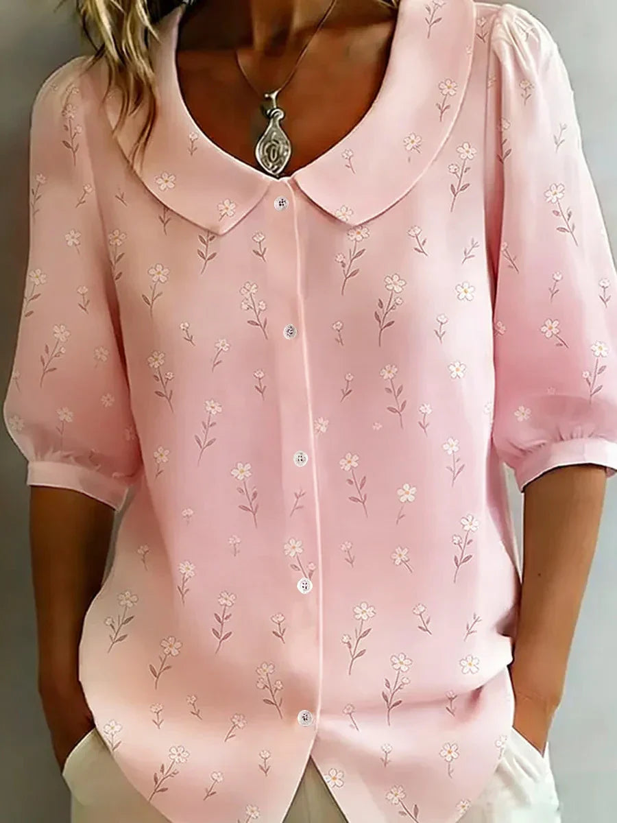 Elise – Florale Bluse