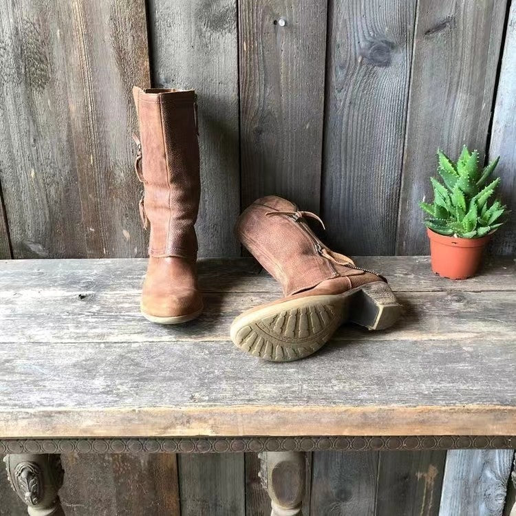 Amparo – Herbststiefel aus Leder