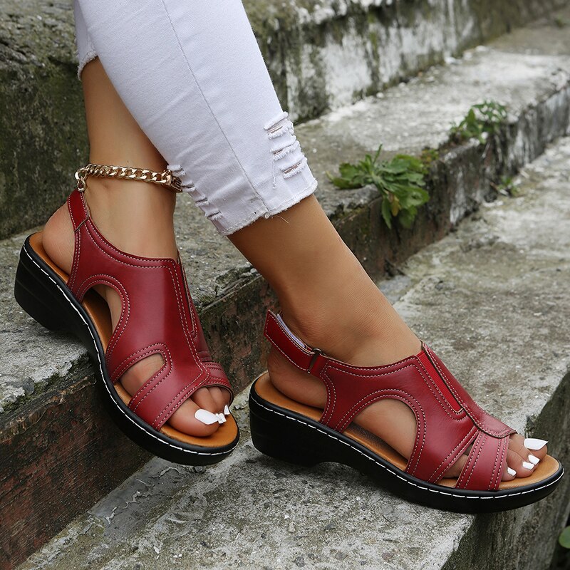 Jolie | Orthopädische Ledersandalen™