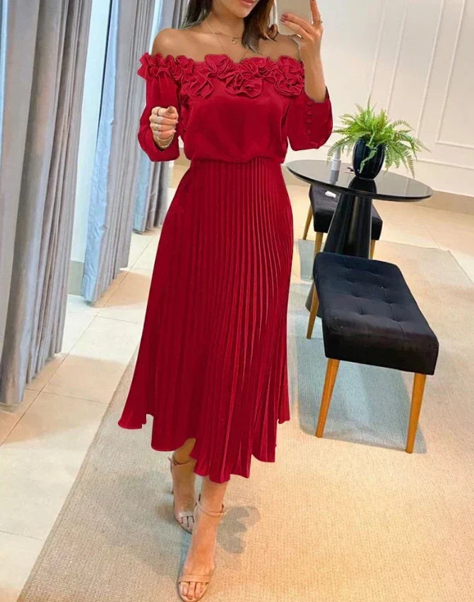 Ava™ | Trägerloses Maxikleid