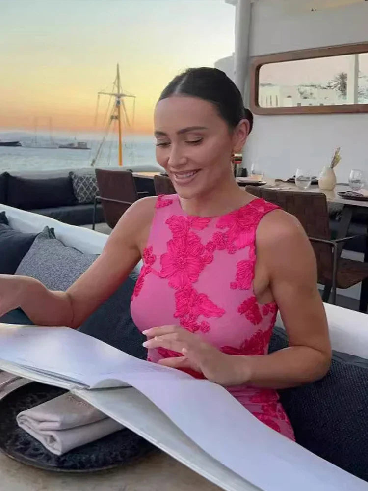 Malcah™ | Zeitloses geblümtes Abendkleid