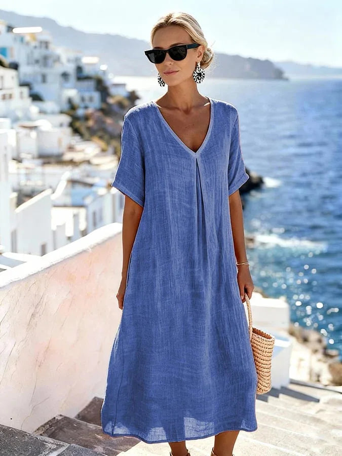 Wrenley™ | Lässiges, locker sitzendes Maxikleid