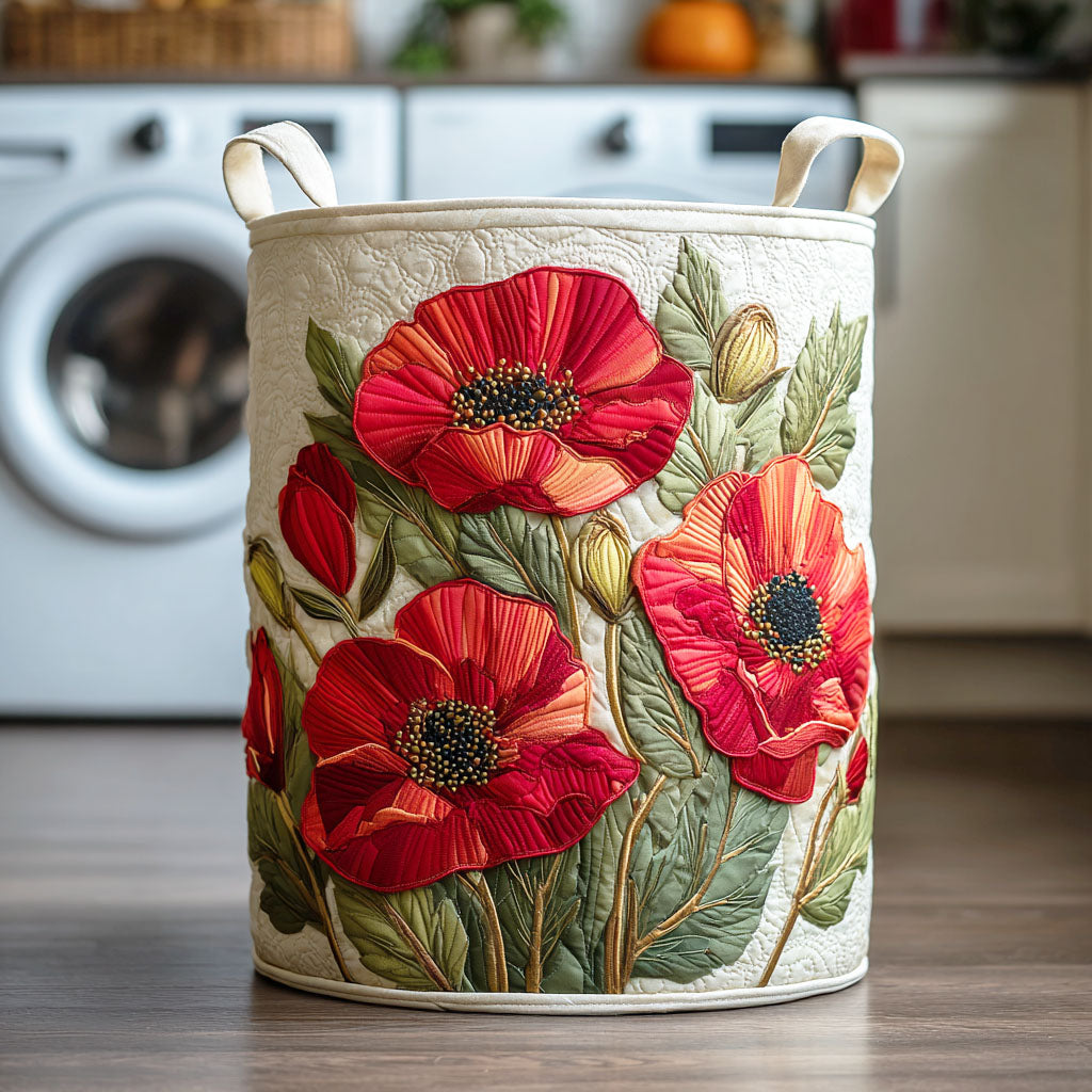 RUBY | SCARLET POPPY DREAM WÄSCHEKORB