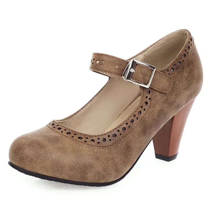 Kirsten | Elegante Mary-Jane-Schuhe mit niedrigem Absatz