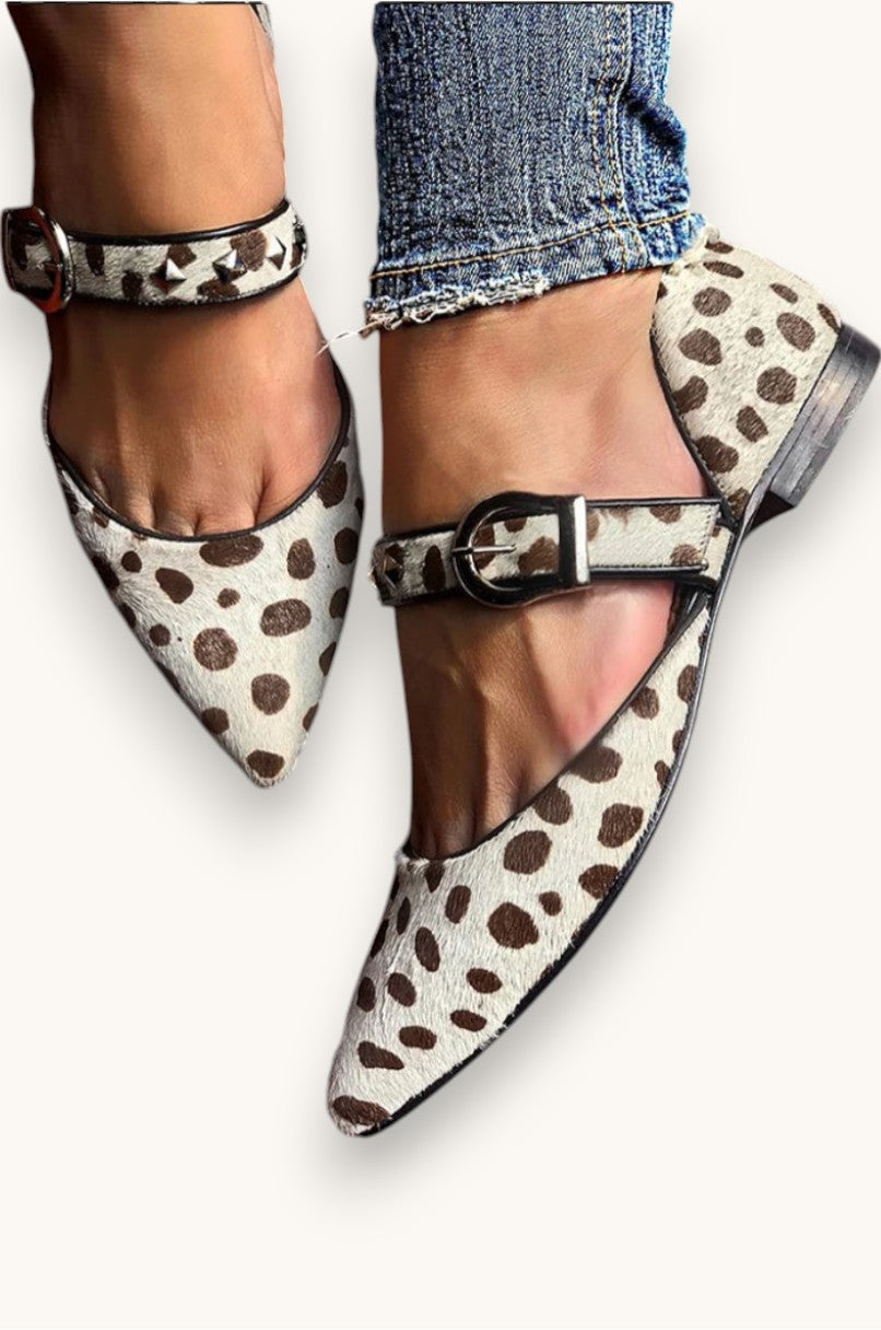 Emery - Mary-Jane-Schuhe mit Nieten