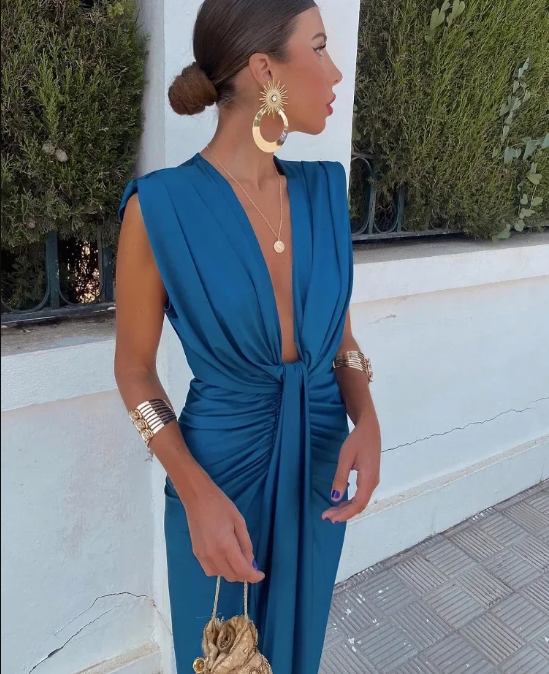 Sophia™ | Elegantes Plissee-Kleid