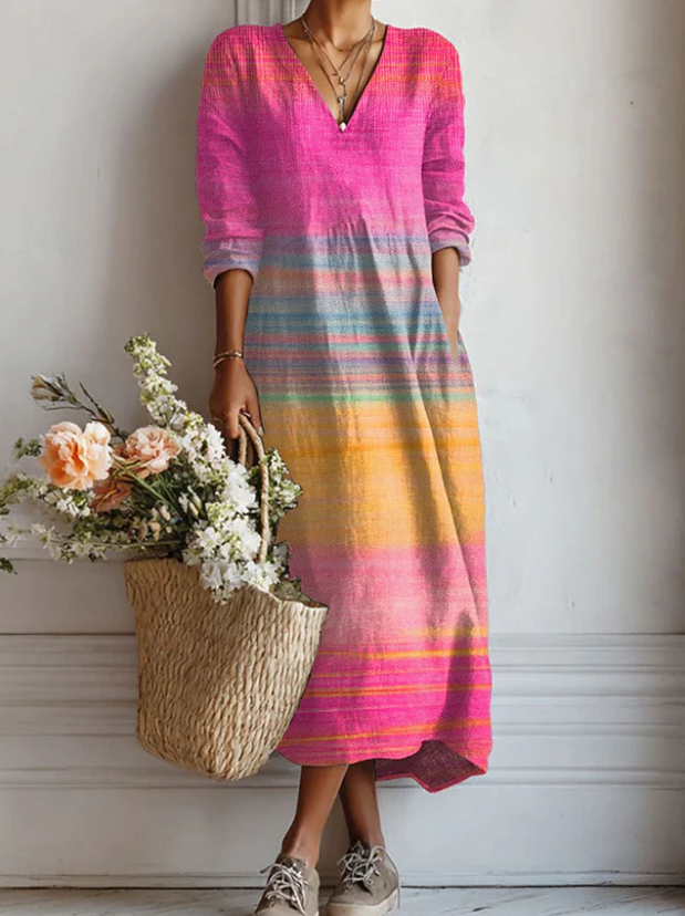 Marit™ | Langes Boho-Kleid