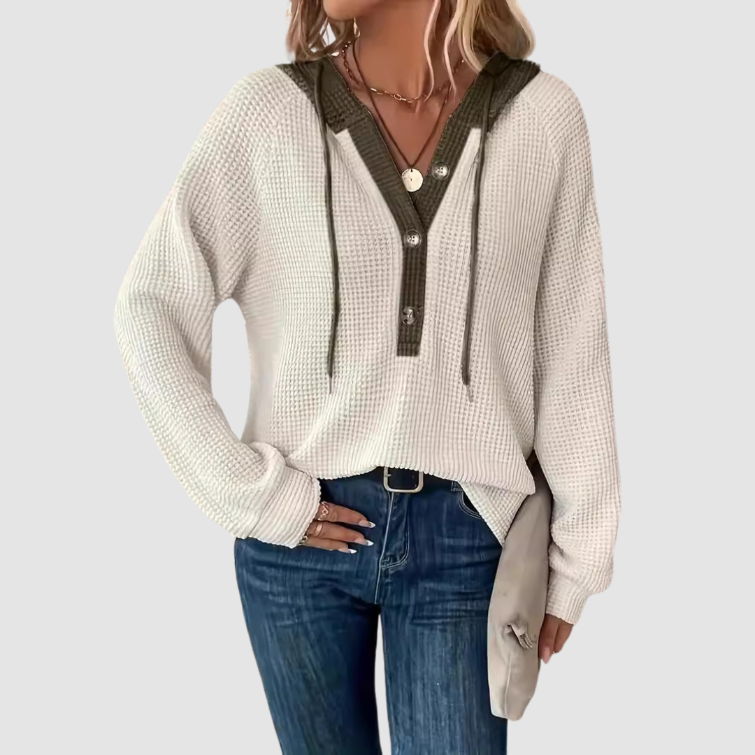 Trish™ Premium-Sweatshirt mit langen Ärmeln