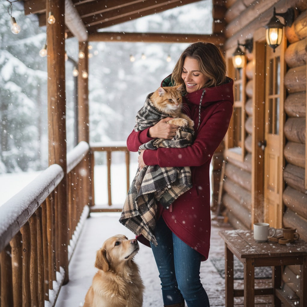 Sally | North West-Jacke in Arktisrot