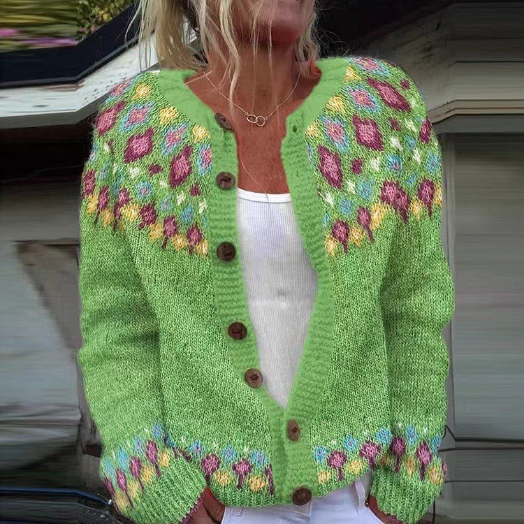 Rubie | Vintage Island-Cardigan
