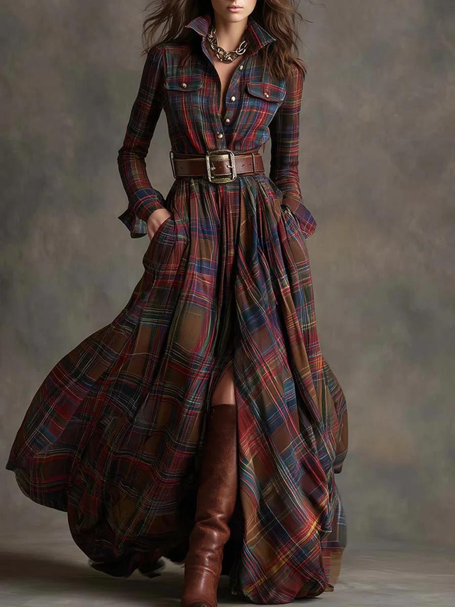 Scarlett™ | Hemdkleid mit Gürtel