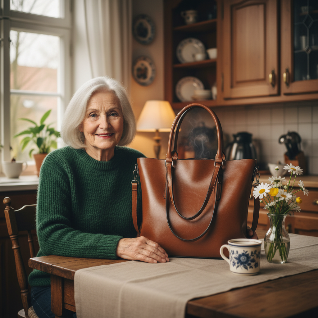 Gertrud – Vintage-Schultertasche
