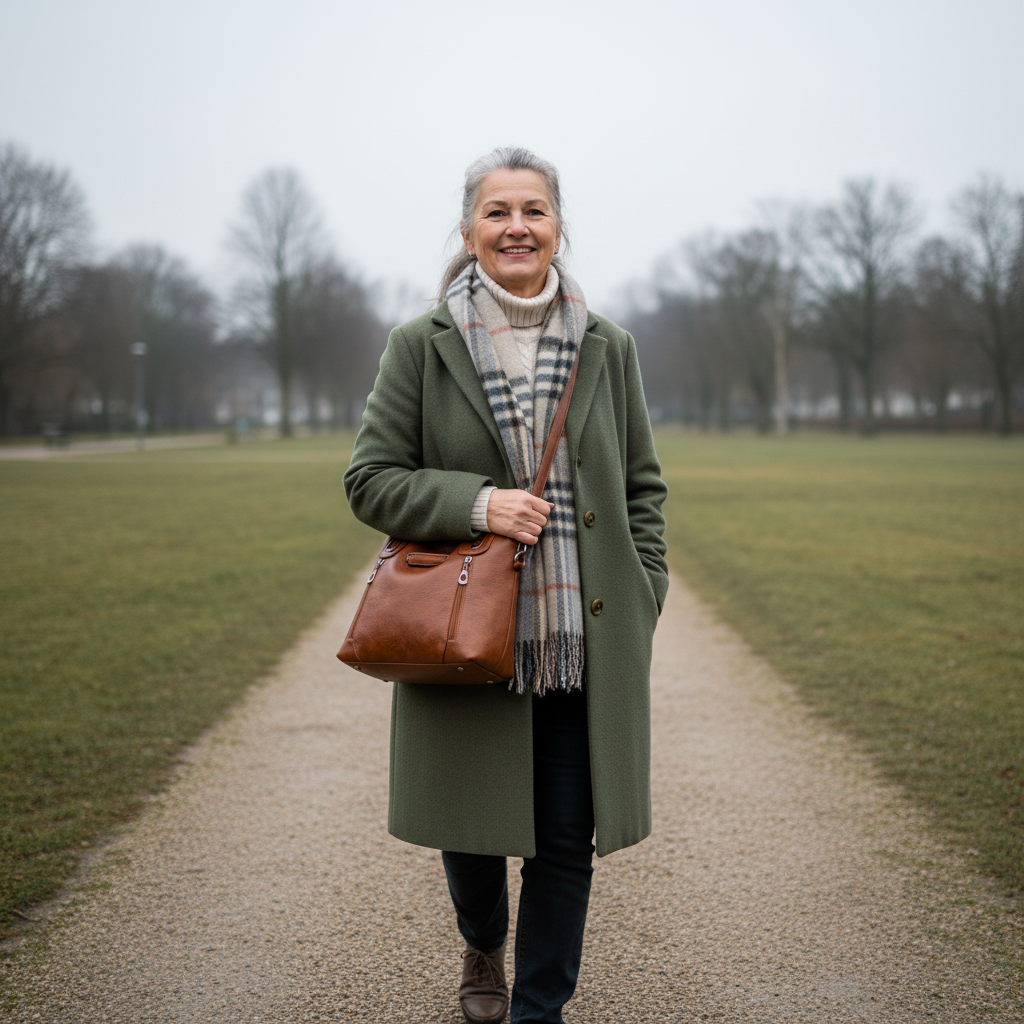 Emma – Retro-Schultertasche