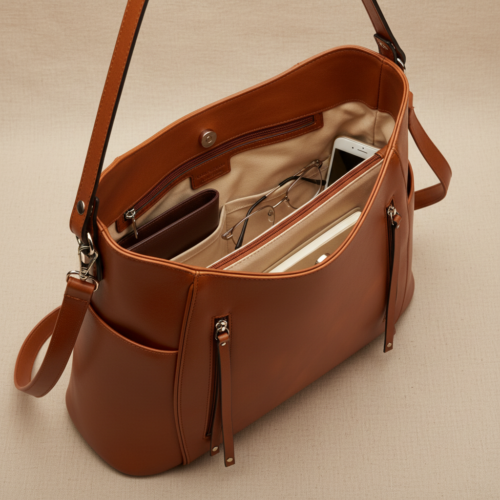 Sofia – Vintage-Schultertasche