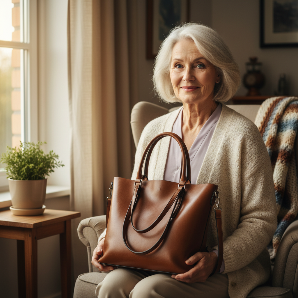 Gertrud – Vintage-Schultertasche