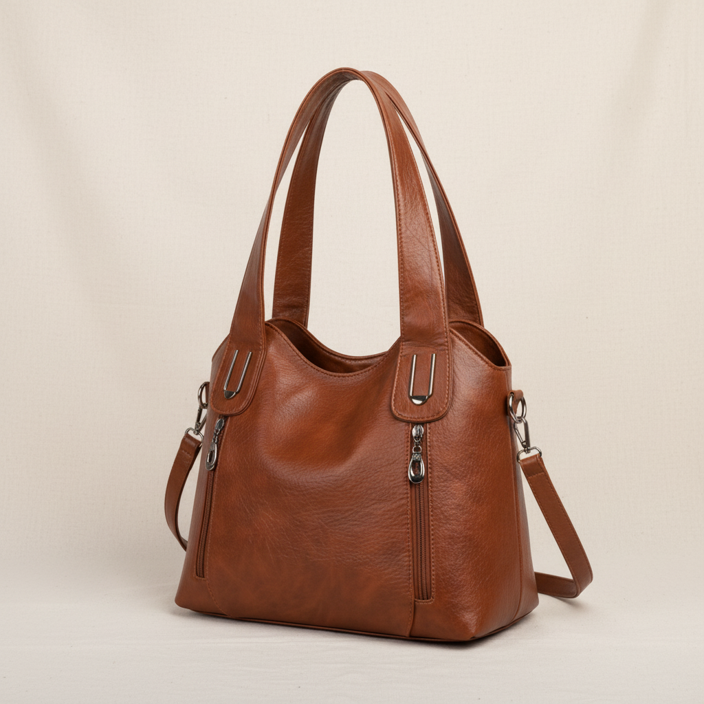 Emma – Retro-Schultertasche